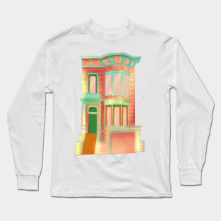 candy colored san francisco home Long Sleeve T-Shirt